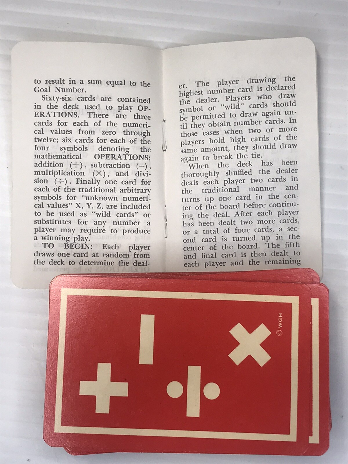 Behavior Develepment Products educational card game By William G. Henry Jr.