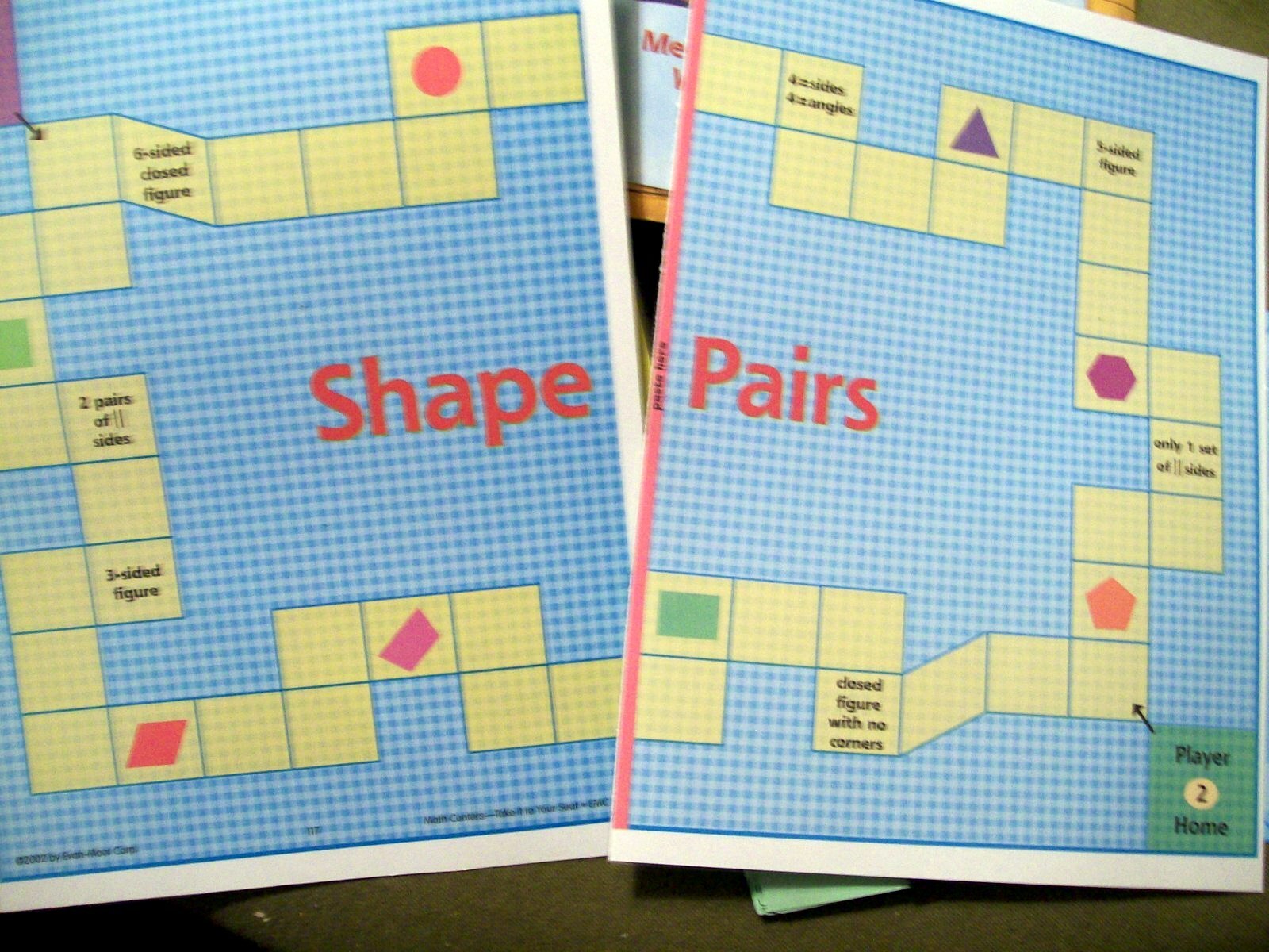 15 Individual Math/Word Problem Games Grades 1-6 Fractions, Geometry, Time……