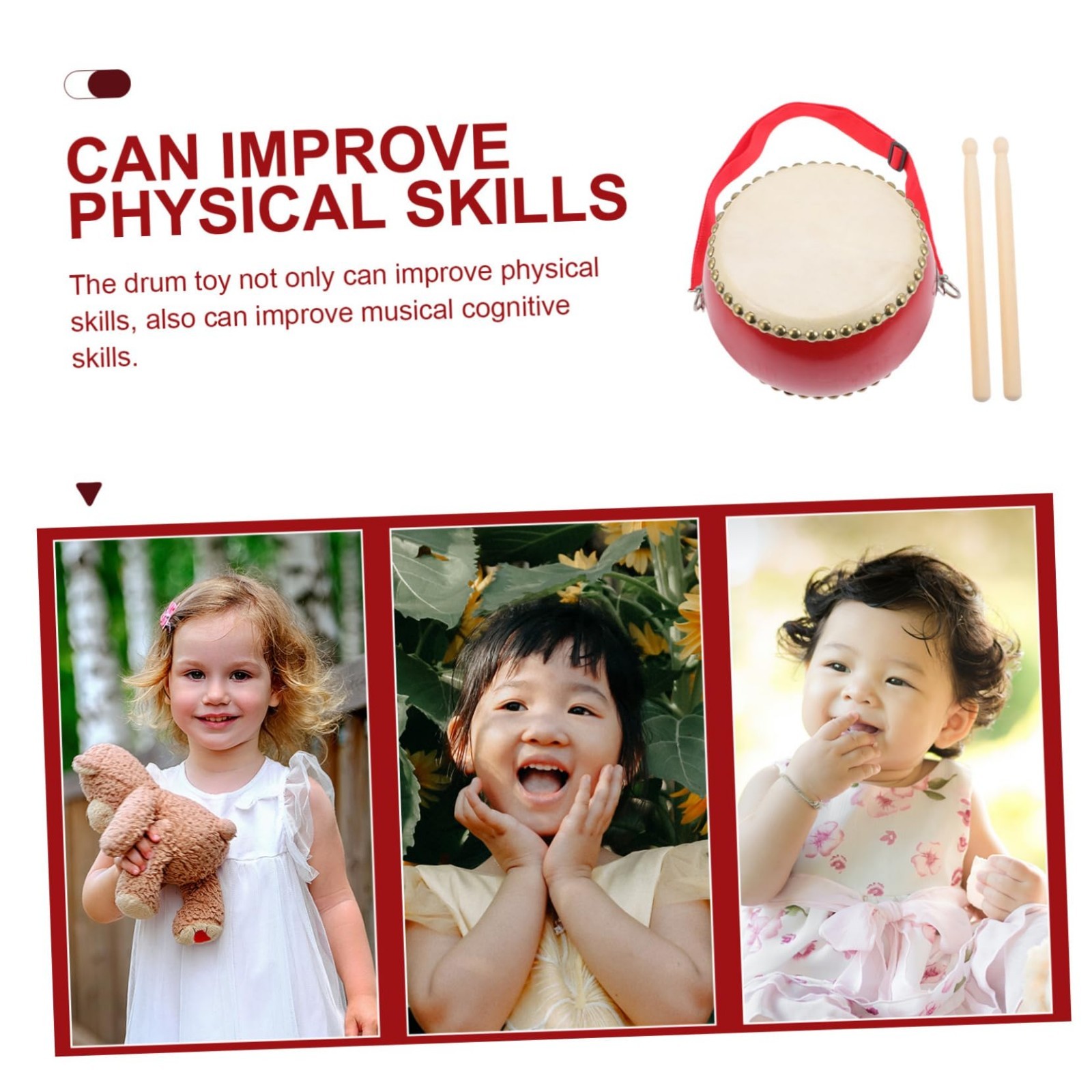 1 Set Snare Drum Educational Percussion Instrument for Musical for Hands…