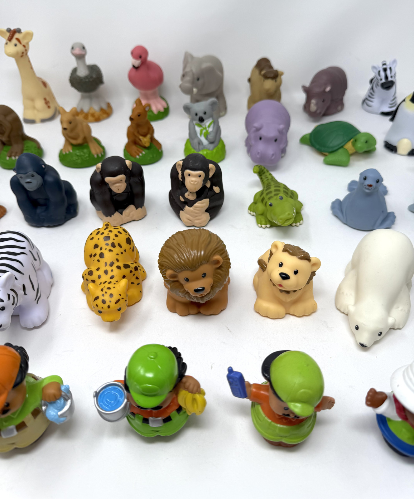 Little People ZOO TALKERS ANIMALS – Panda Kangaroo Tiger Turtle Flamingo Monkey
