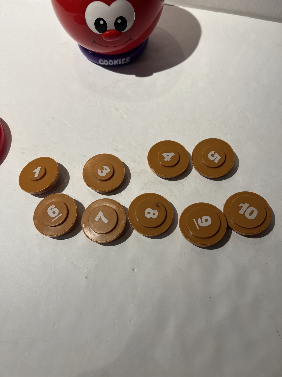 The Learning Journey Learn with Me Count and Learn 9 Cookies Jar Plastic