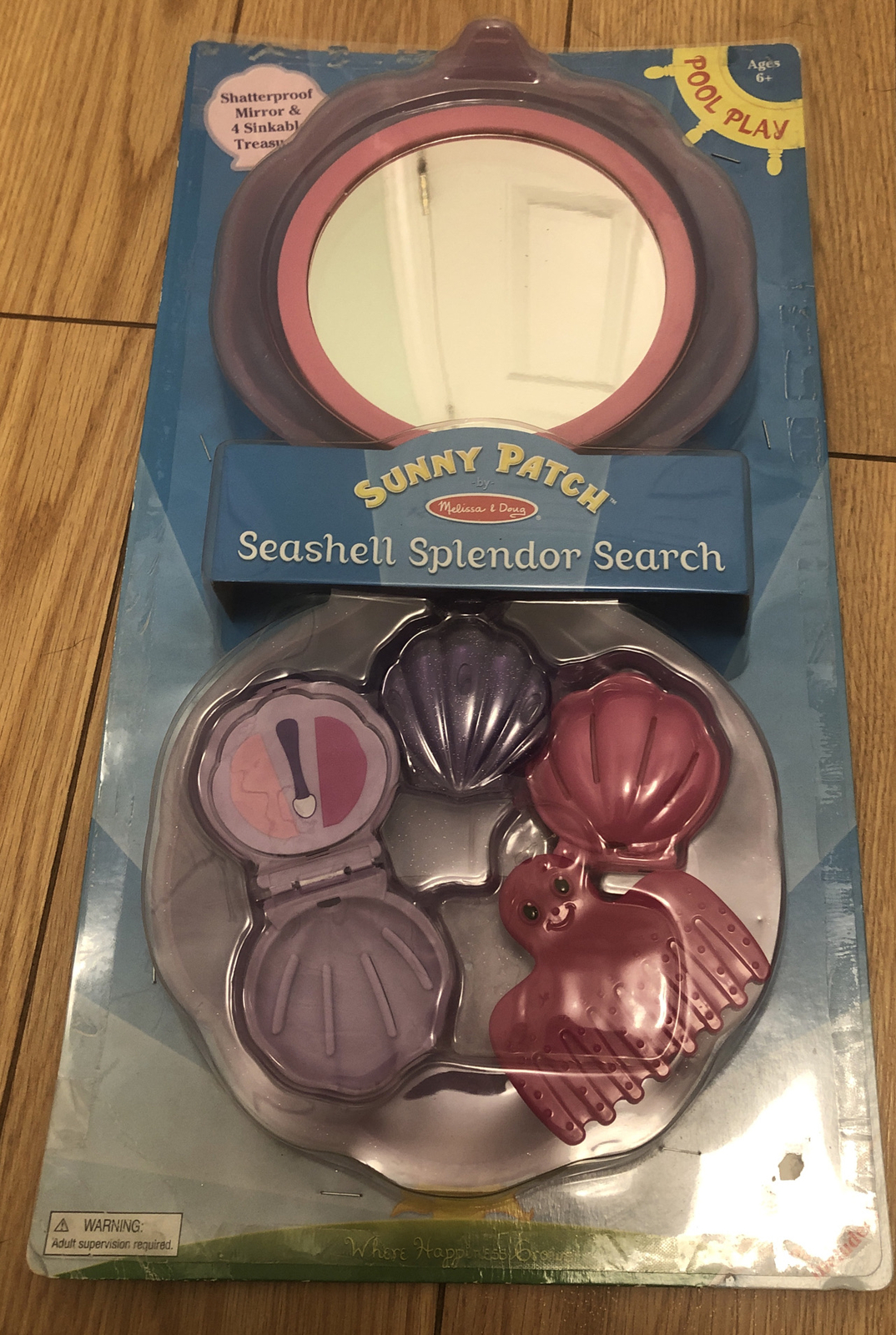 Melissa & Doug Seashell Splendor Search Sunny Patch #6671 Set Pool Play