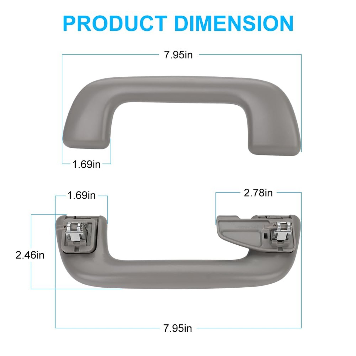 JDMON Inner Roof Ceiling Pull Handles Replacement for Toyota Corolla 4Runner …