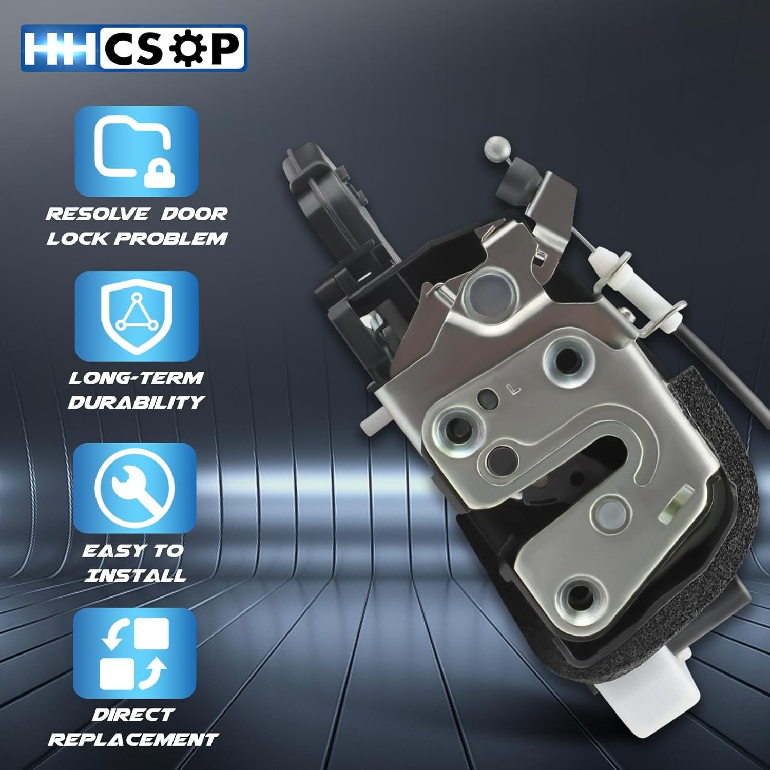 Rear Left Driver Side Door Lock Actuator Latch Assembly Replacement for Nissan