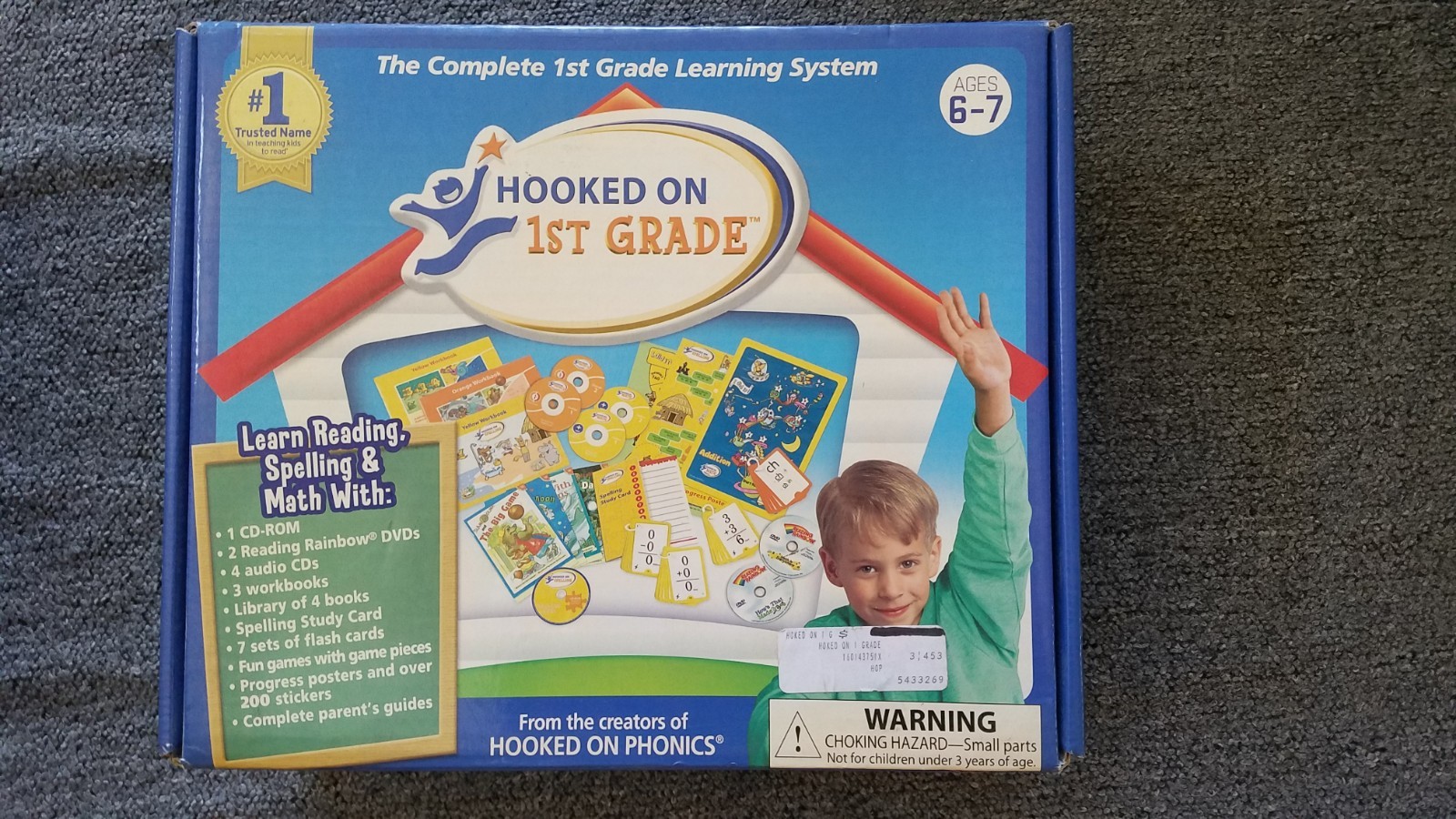 Hooked on 1st Grade Complete Learning System age 6-7