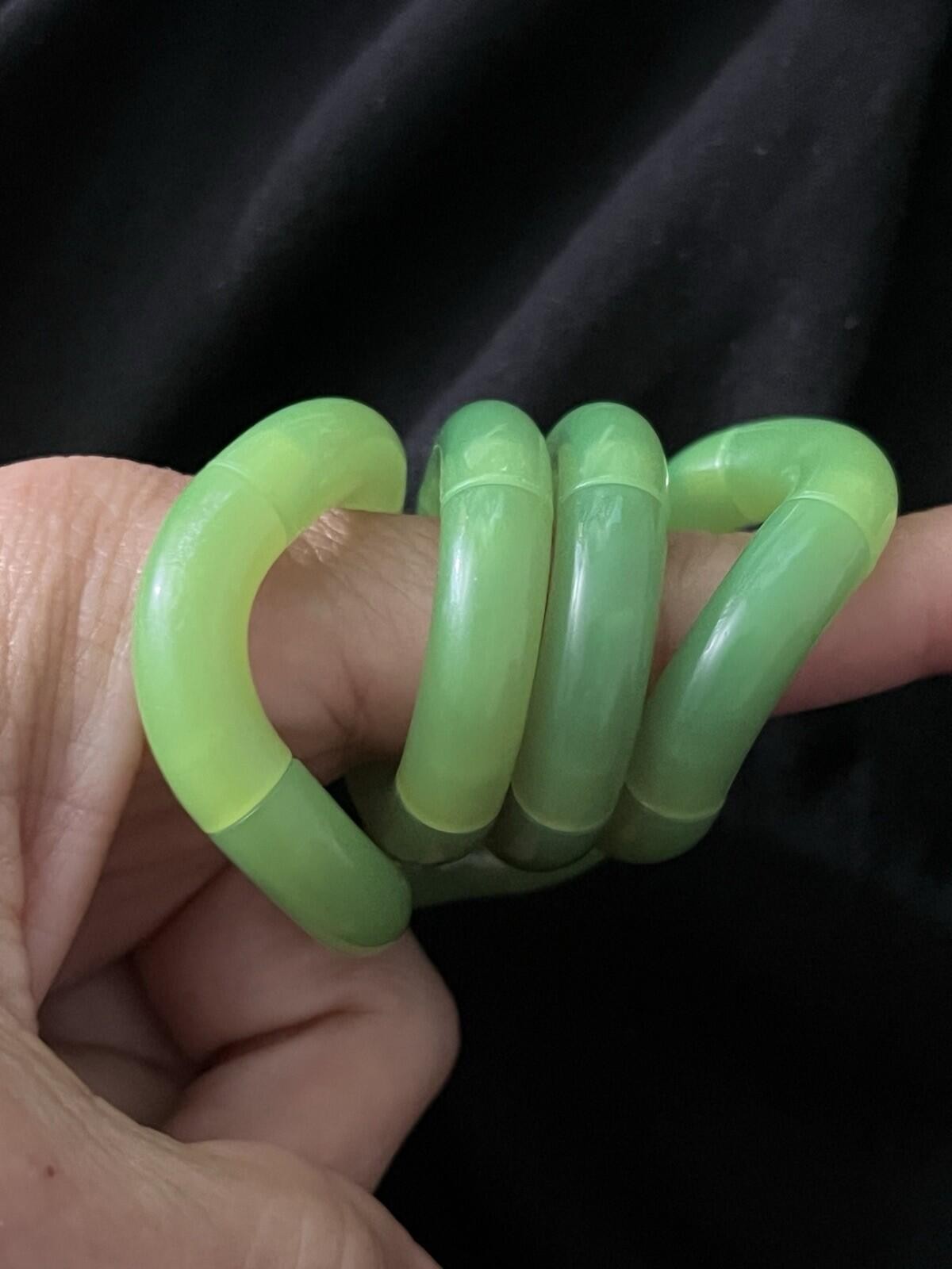 1 NIUNIULE Totally Textured Metallics Sensory Fidget Toy Tactile Twist Puzzle