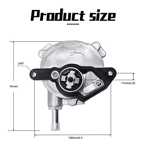AULINK Vacuum Pump 2712301665 OE Replacement For 2012-2015 Mercedes Benz C250