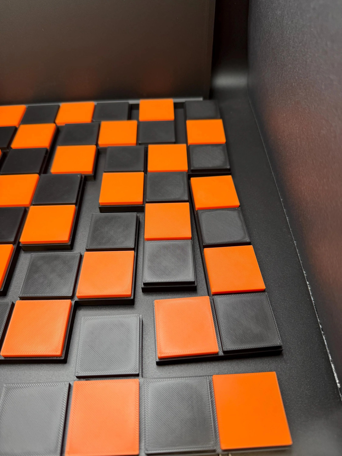 Checkerboard Dissection Puzzle by E. M. Wyatt