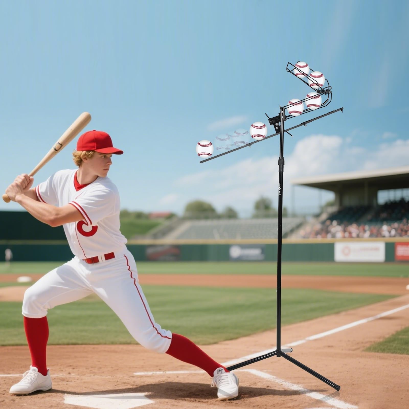 Baseball Soft Toss Pitching Machine | Training System, Support Auto & Manual …