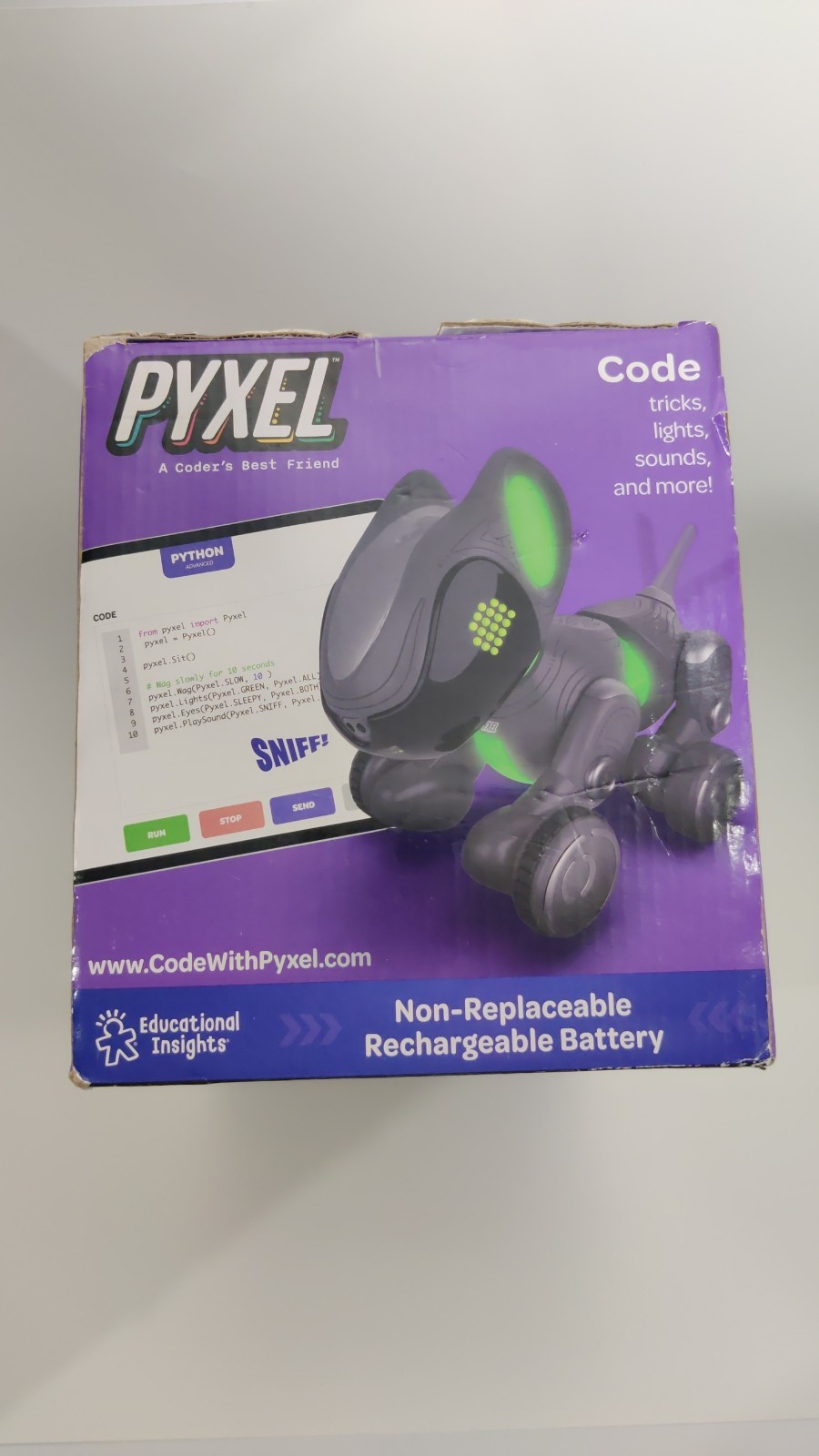 Educational Insights “PYXEL” A Coder’s Best Friend – Coding Robots for Kids 8+