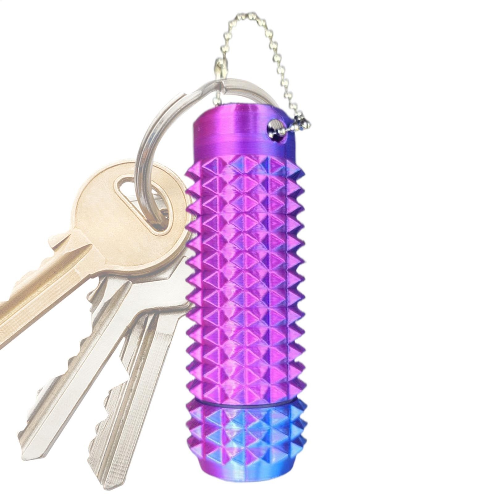 Spiky Grippie Stim Keychain Comfortable Tool Unique Key Hanging Ornament