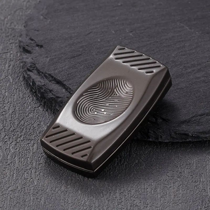 Magnetic Push Card Slider EDC Metal Fidget Toy Stress Relief Sensory Gadget