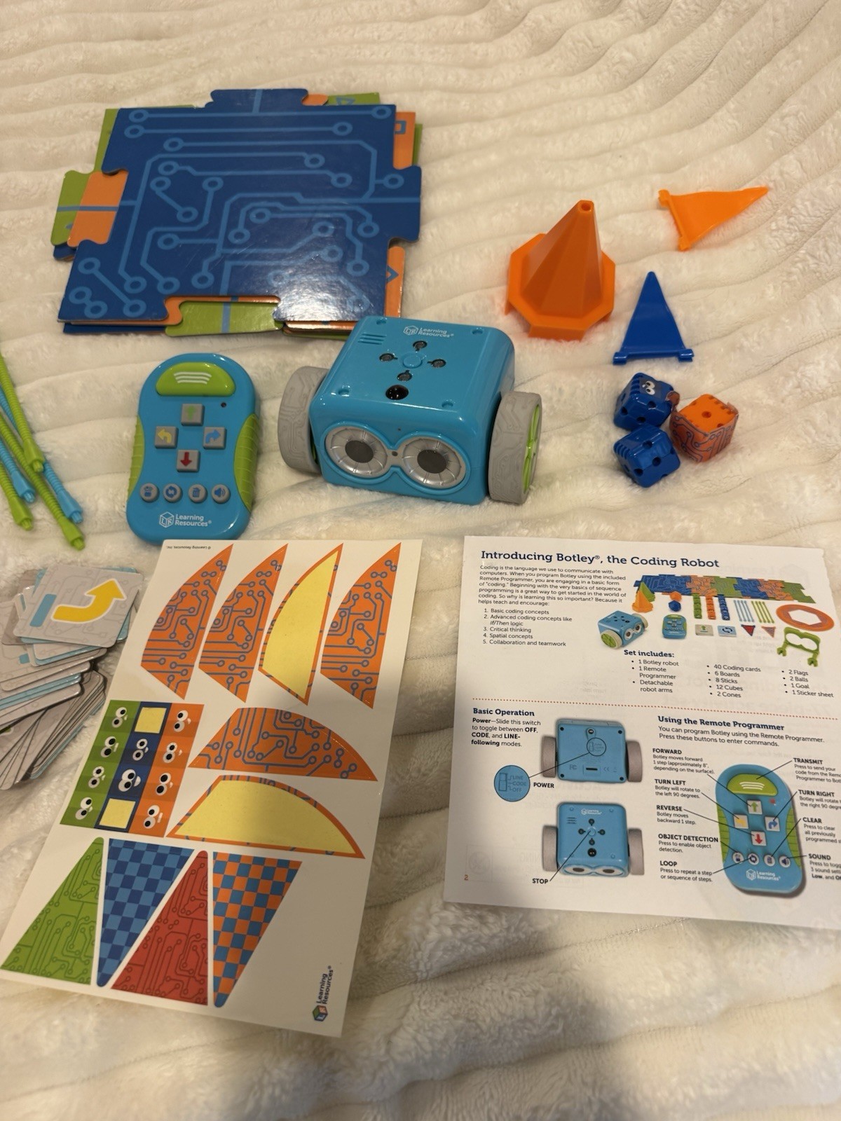 Botley The Coding Robot Activity Set Learning Resource STEM incomplete For Parts