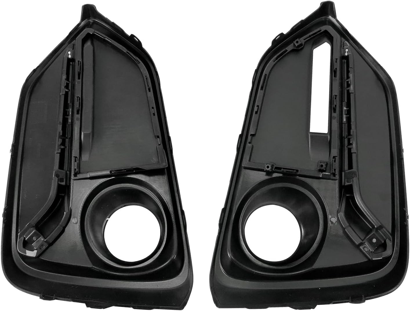 COOL STAR 1 Pair Front Fog Light Covers Compatible with Honda Civic Hatchback