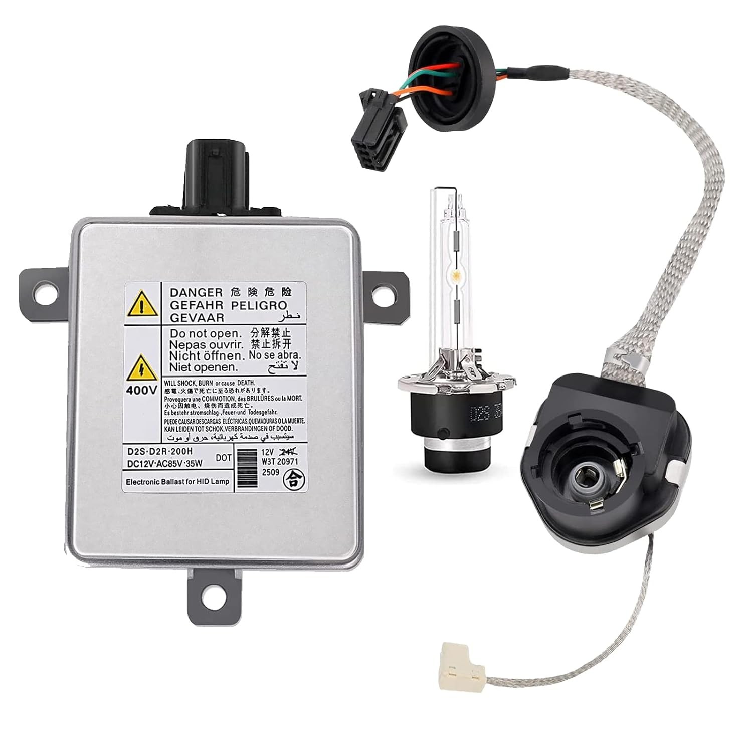 Xenon HID Headlight Ballast with Igniter & D2S Bulb for Acura W3T19371