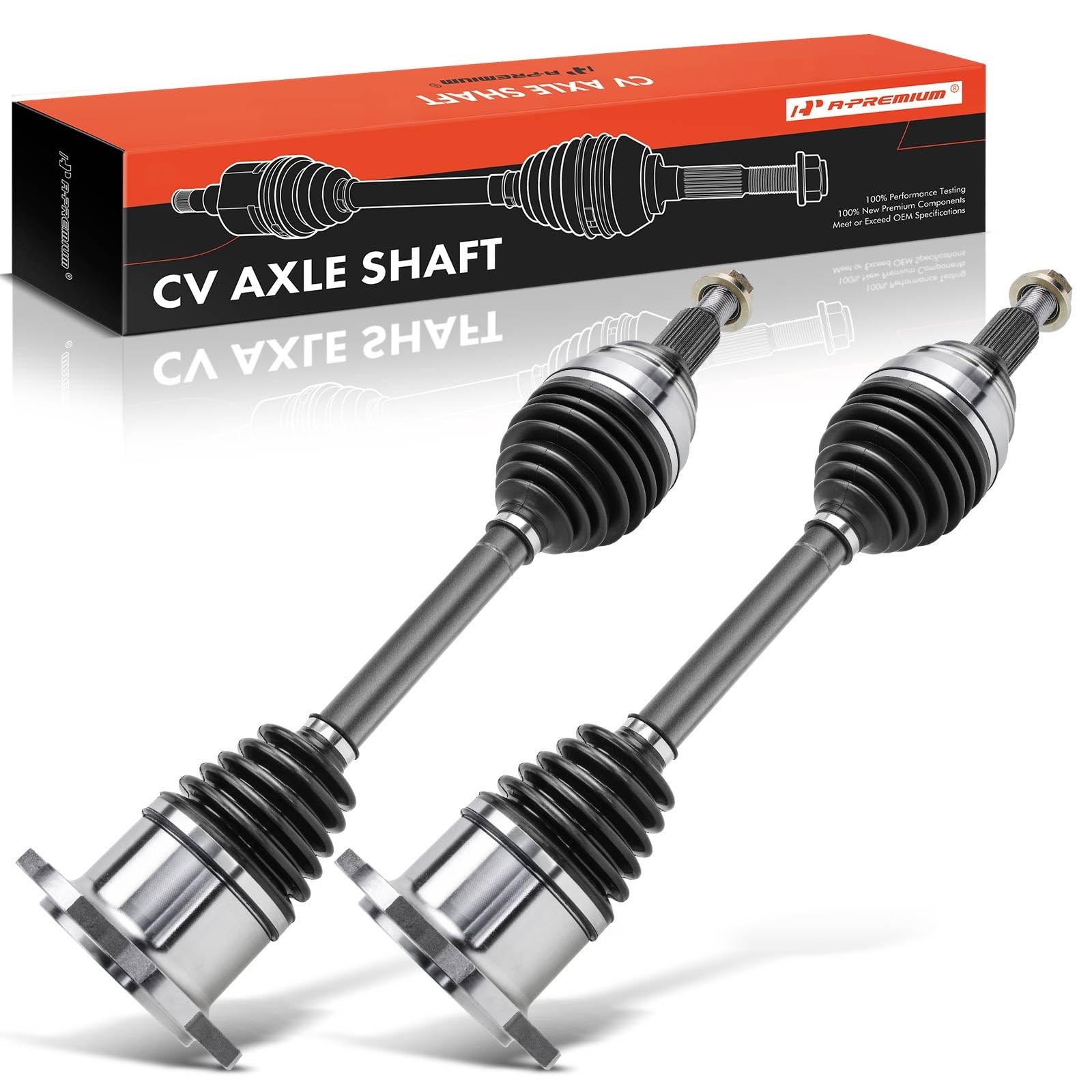 A-Premium CV Axle Shaft Assembly Compatible with Chevy Silverado 1500 07-20