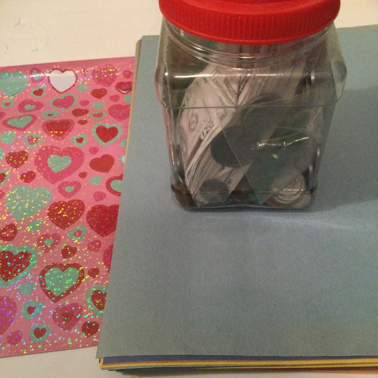 Educational supplies lot, money, calendar, paper, stickers, stencils 3rd Grade 4