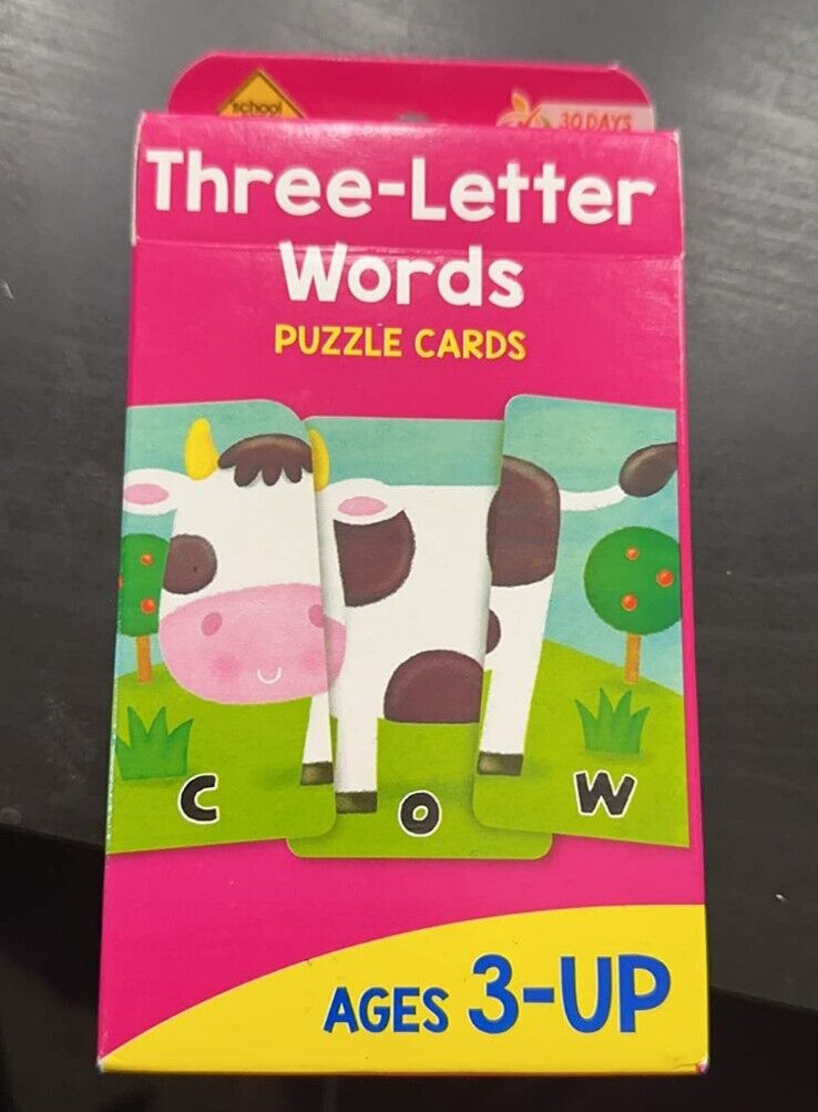 Flash Cards for Toddlers Kids Learning Words Reading Games for Preschool Pre-K