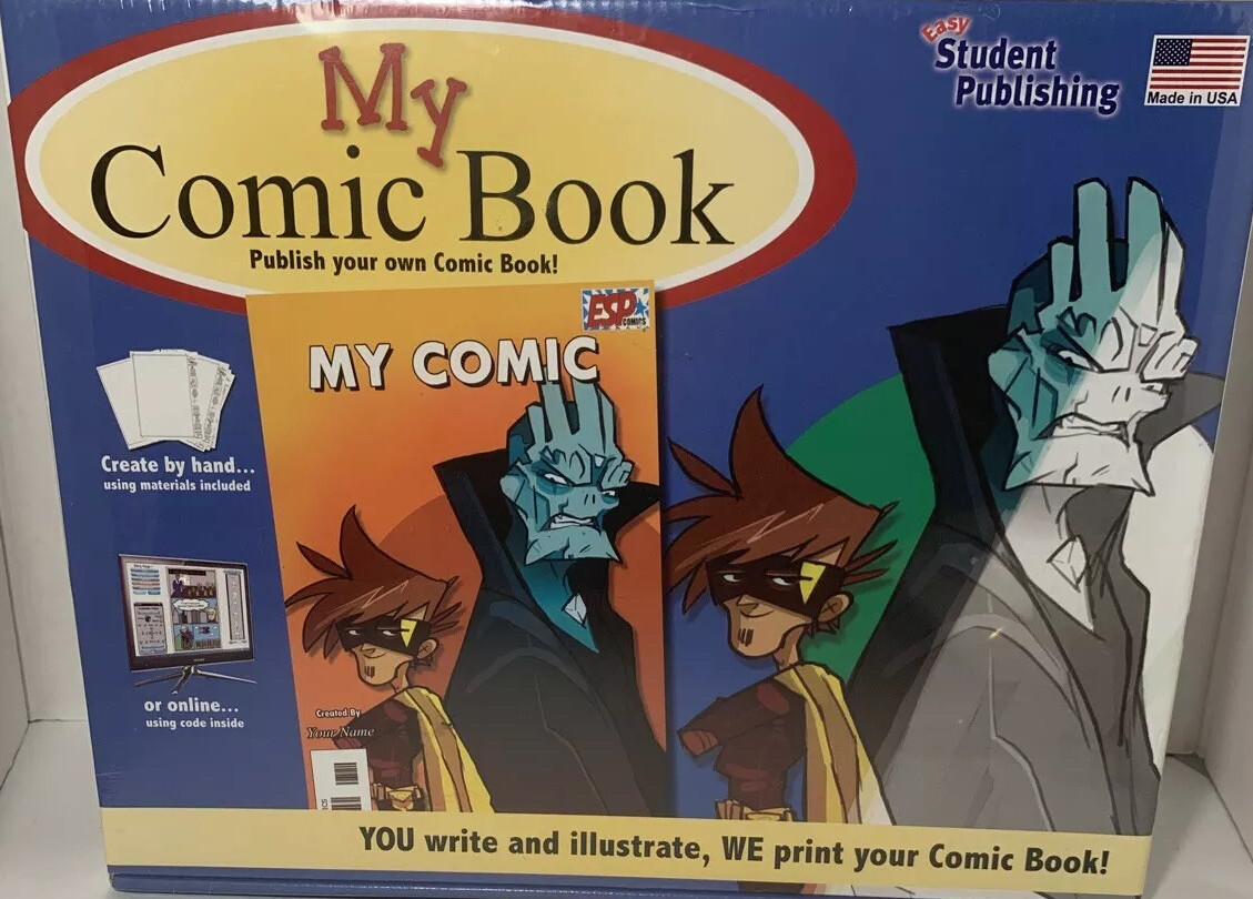 My Comic Book (Publish Your Own Comic Book!) Easy Student Publishing – 2013-NEW