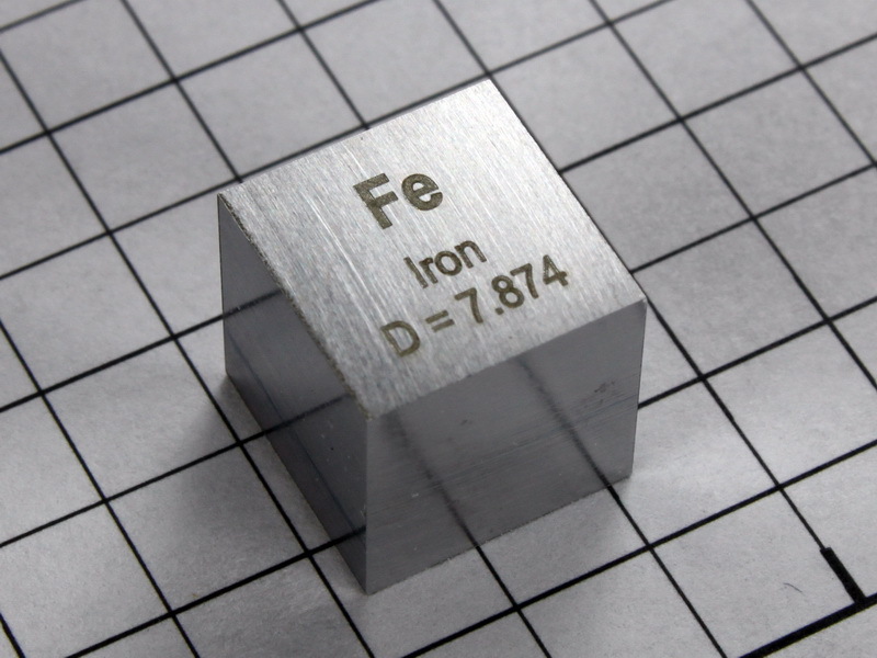 Iron density cube ultra precision 10x10x10mm – Hand finished and calibrated