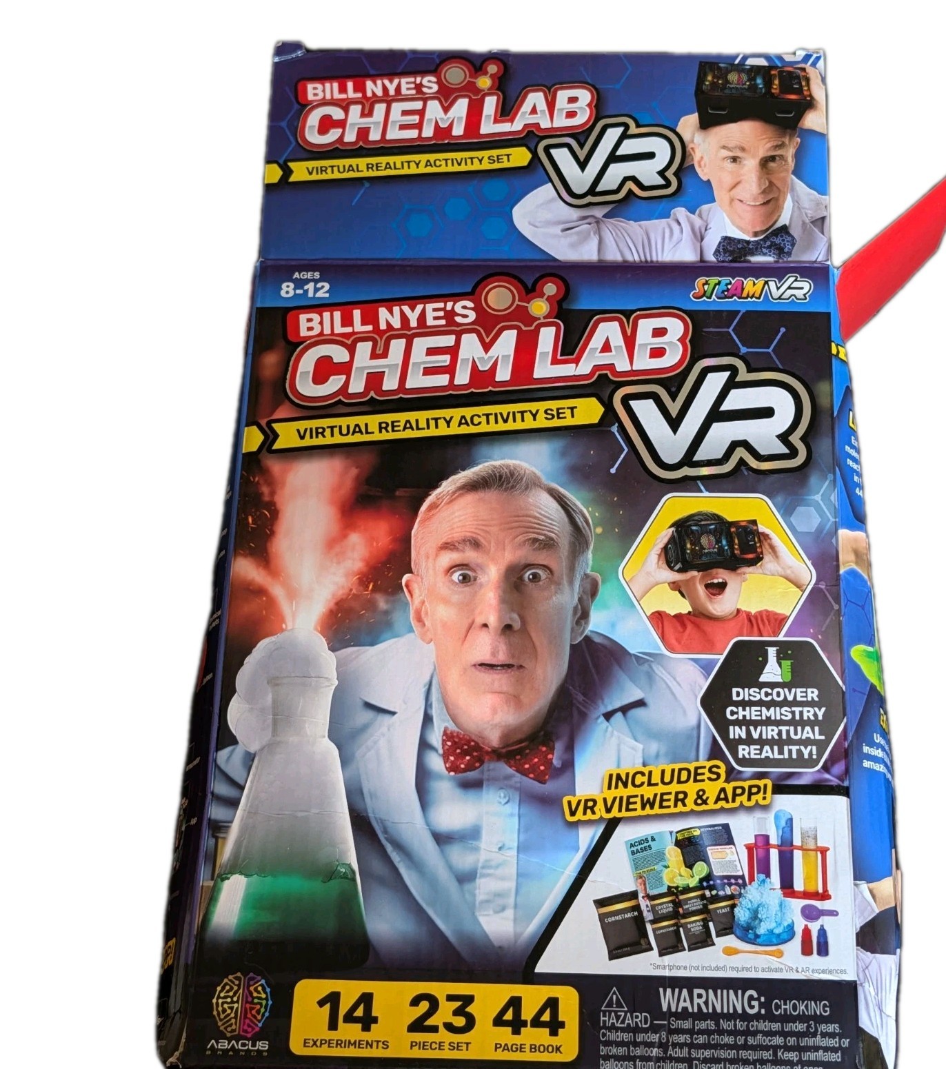 Bill Nye’s VR Science Kit Open Box Chemistry Chem Lab