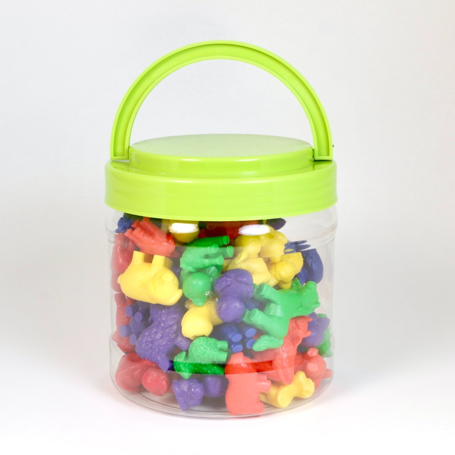 Learning Resources Friendly Farm Animal Counters- Count & Sort. 71 Pieces & Tub