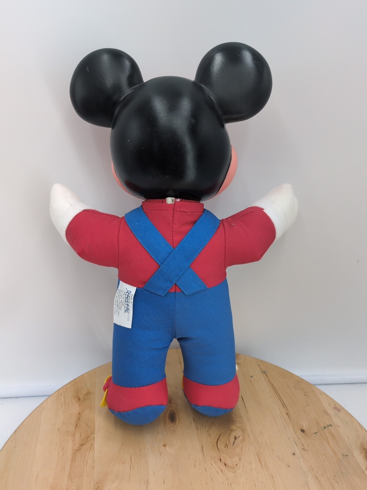 Mattel Mickey Mouse Learn How to Dress Doll Plush Toy Disney Vintage 1980s
