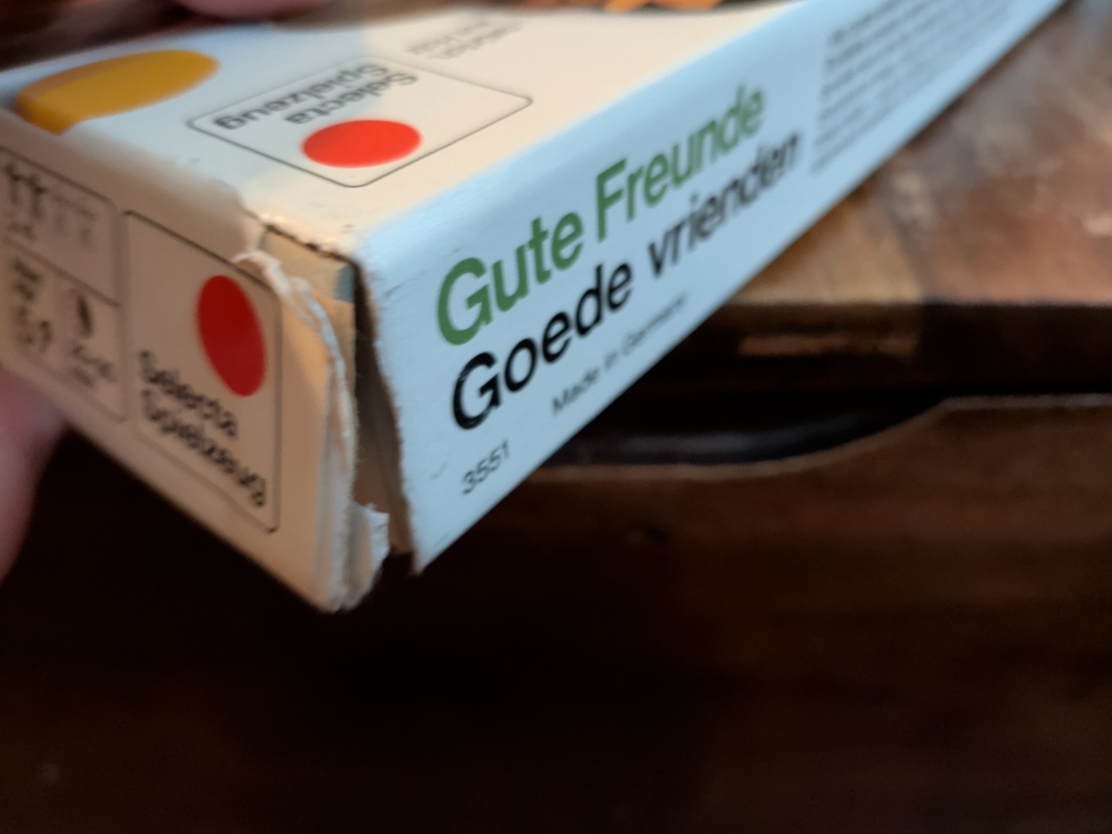 Alex Randolph Gute Freunde Good Friends Game Selecta Spielzeug Wood – Incomplete