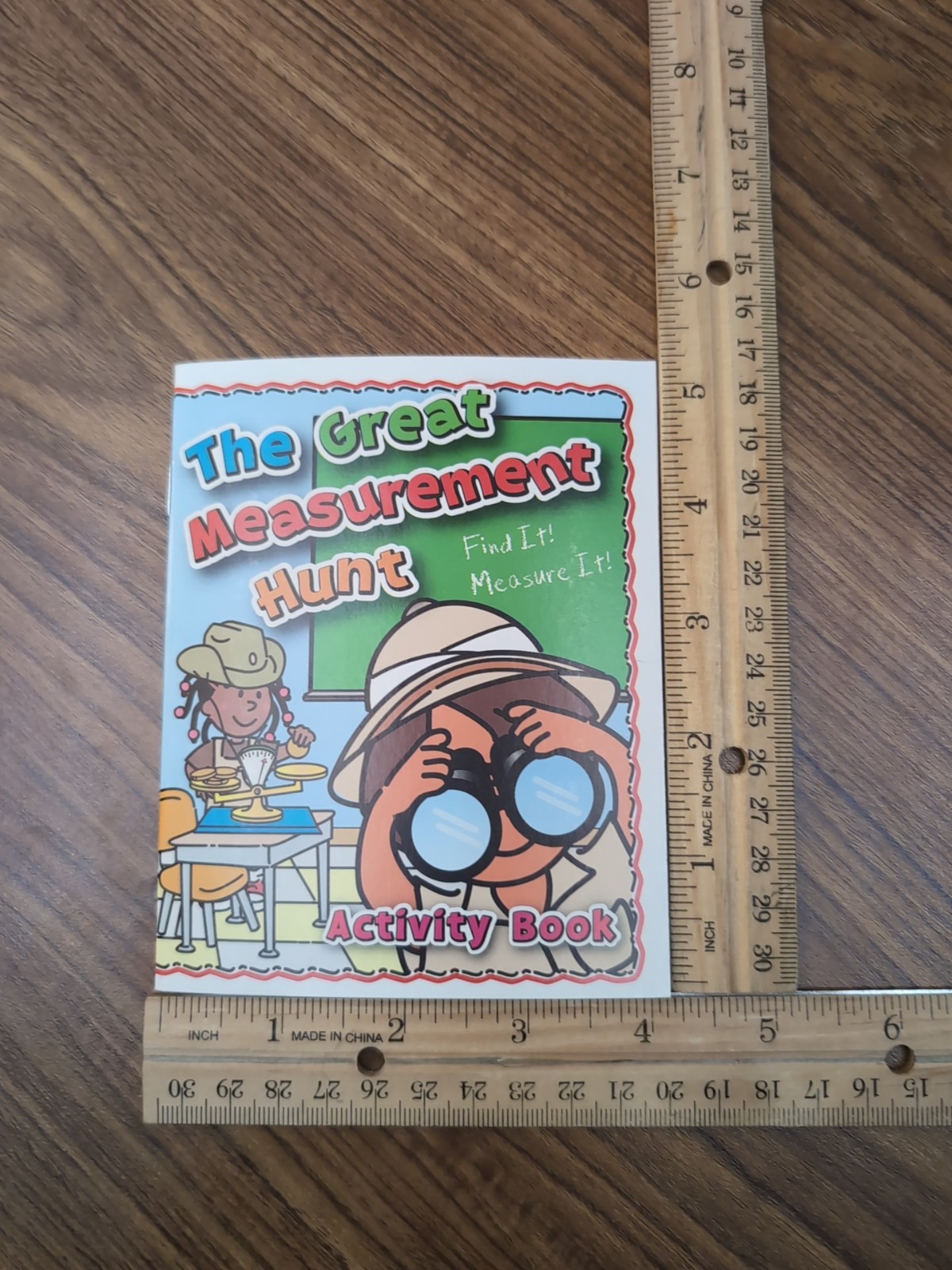 NEW The Great Measurement Hunt Activity Book By Really Good Stuff 2007 Set Of 13