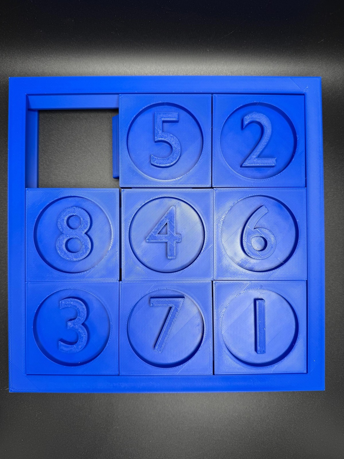 Sliding Puzzle – 3D High Quality Print for Endless Fun – Perfect Gift for