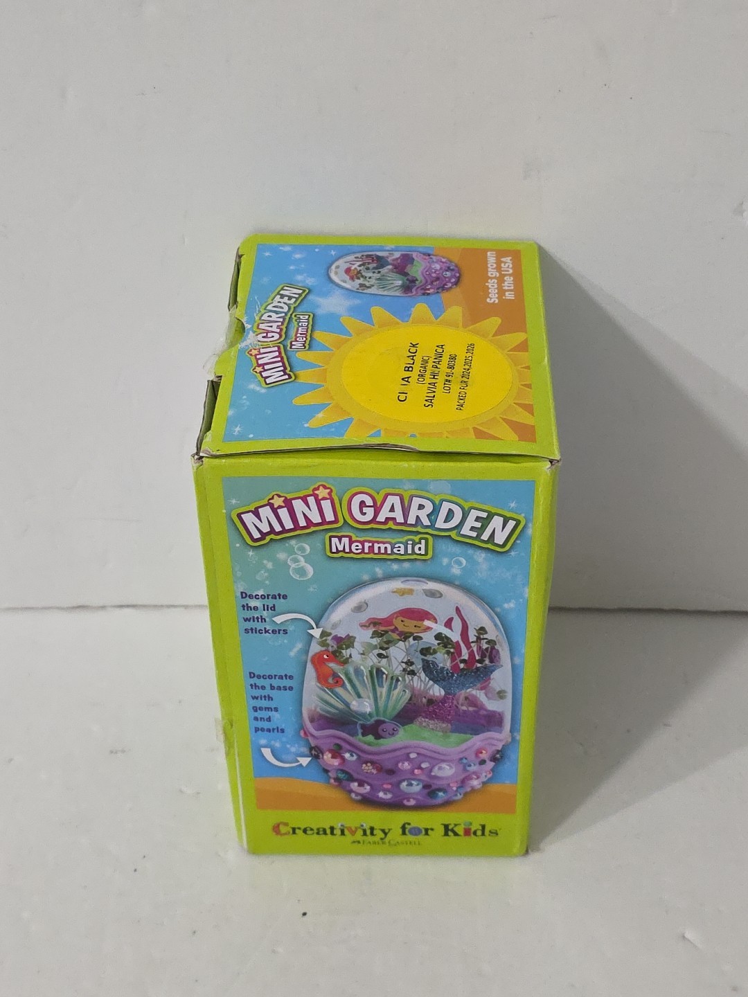 Mini Garden Mermaid Terrarium Creativity for Kids