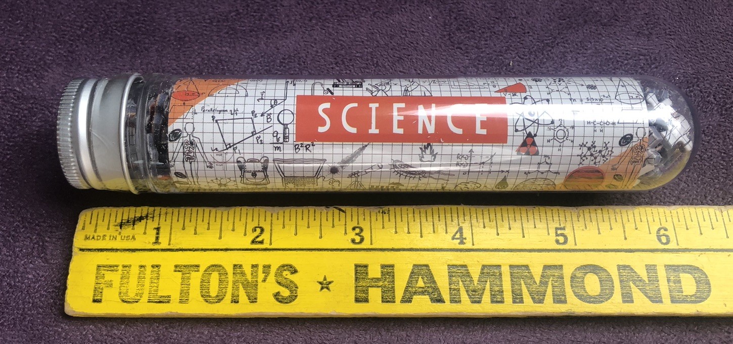 Mini Test Tube Science Puzzle