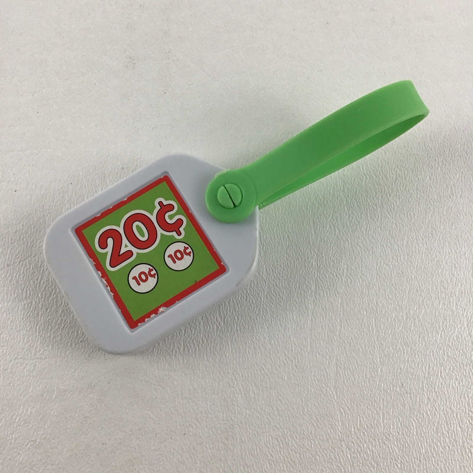 Leap Frog Grocery Store Shopping Cart Food Replacement 20c Sale Tag Vintage 2003