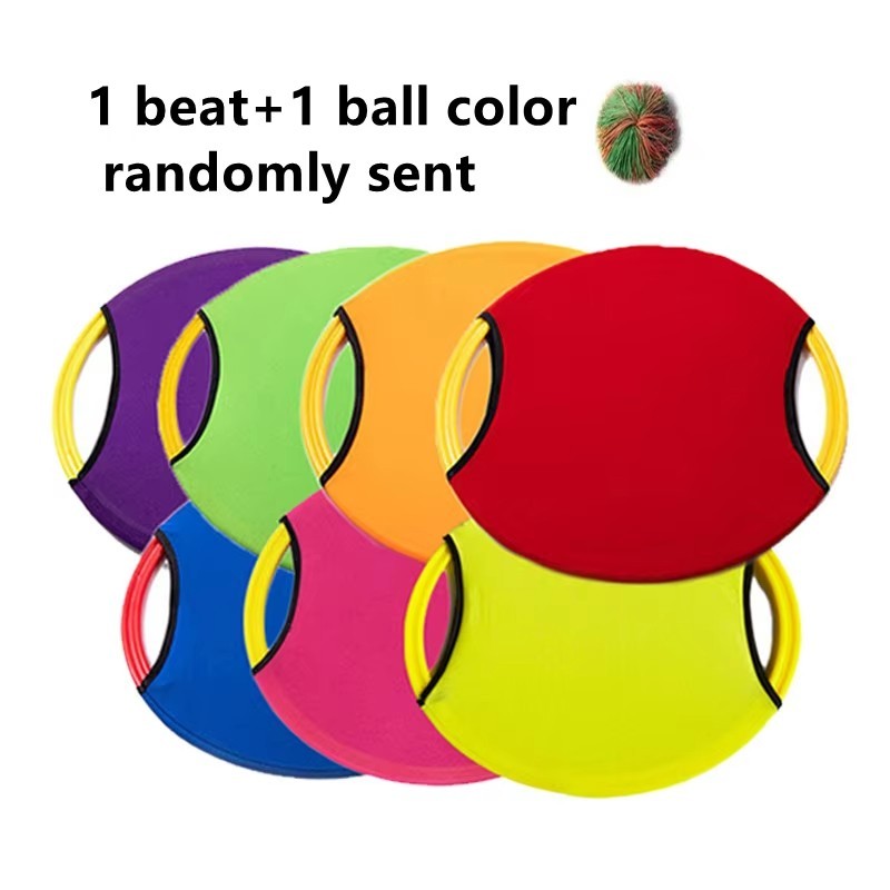 Kids Outdoor Toss Catch Game Sensory Balance Training Educational Toy Set