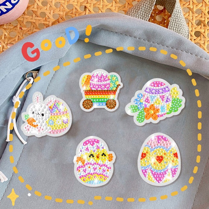 5D Kits Easter Arts for Kid Aged 8 -12 DIY for Keychain