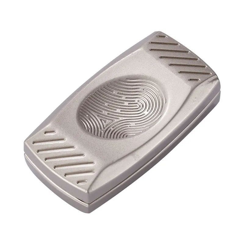 Magnetic Push Card Slider EDC Metal Fidget Toy Stress Relief Sensory Gadget