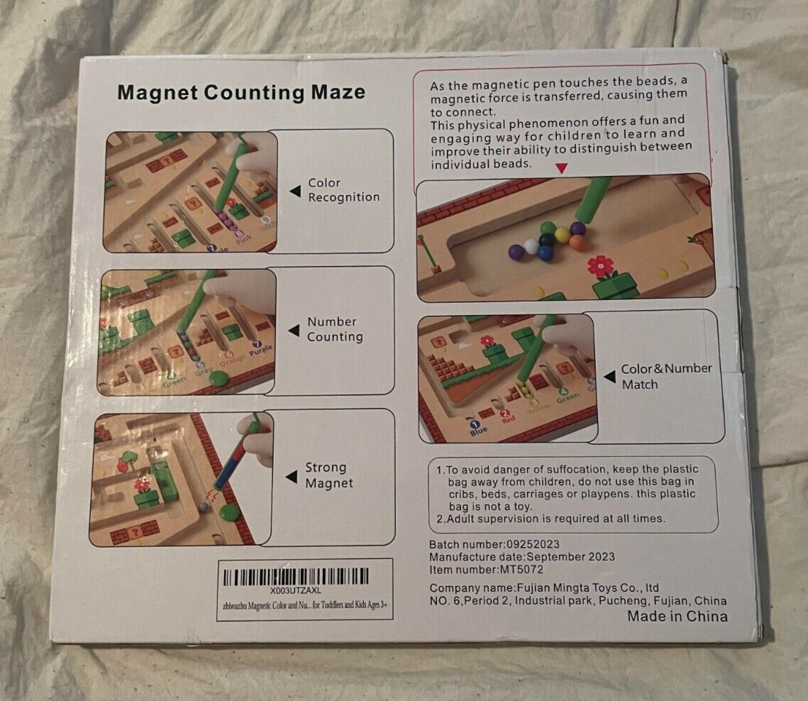 Kids 3y+ Magnet Counting Maze