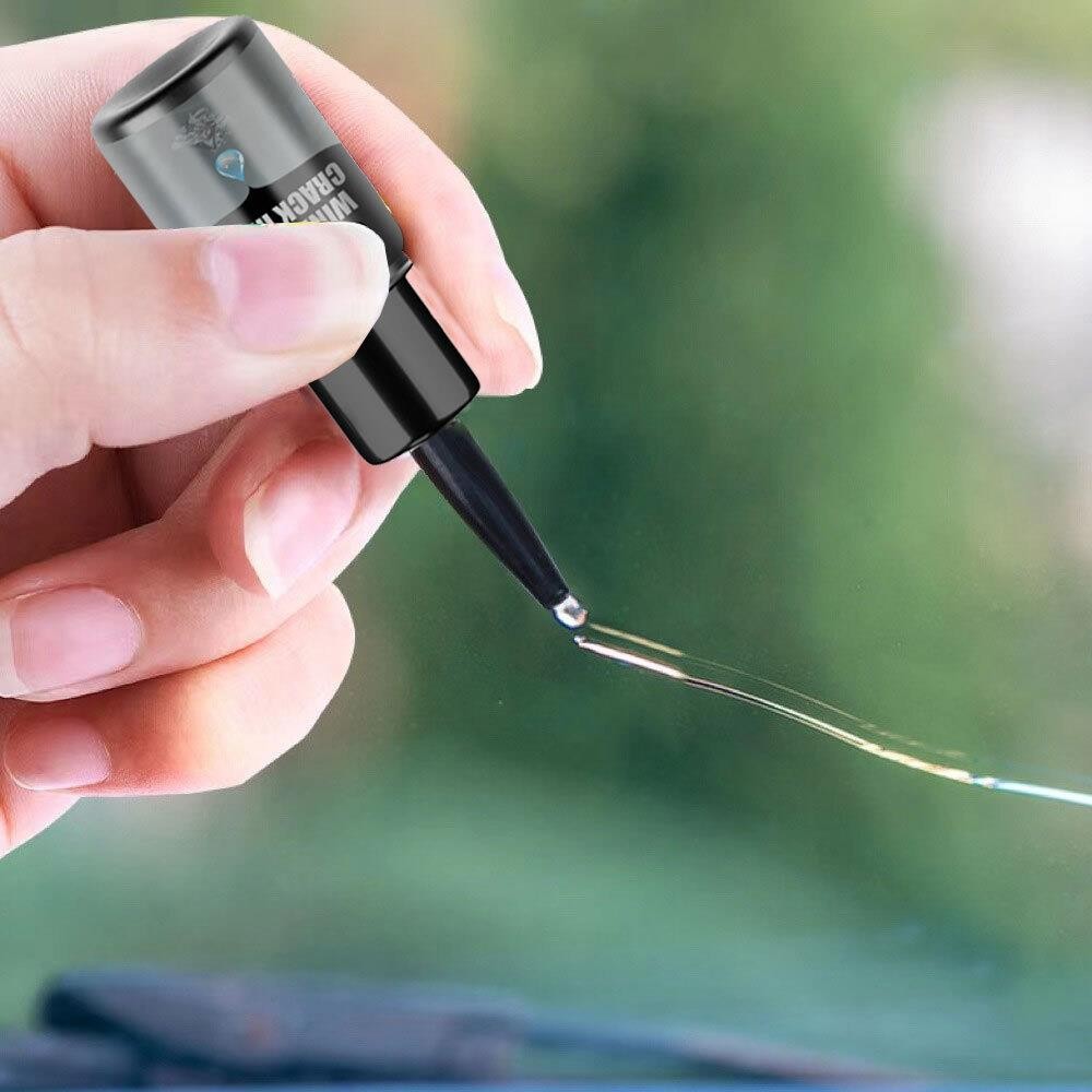 Automotive Car Windshield Glass Nano Repair Fluid Fix Kit Resin Chip Crack Tool