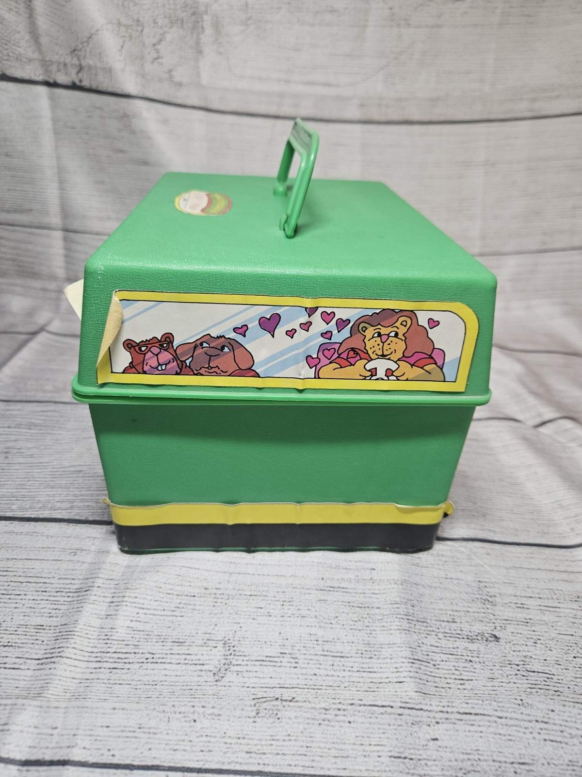 Vintage Sweet Pickles Preschool Program Learning Case Activity Bus Full w/Cards