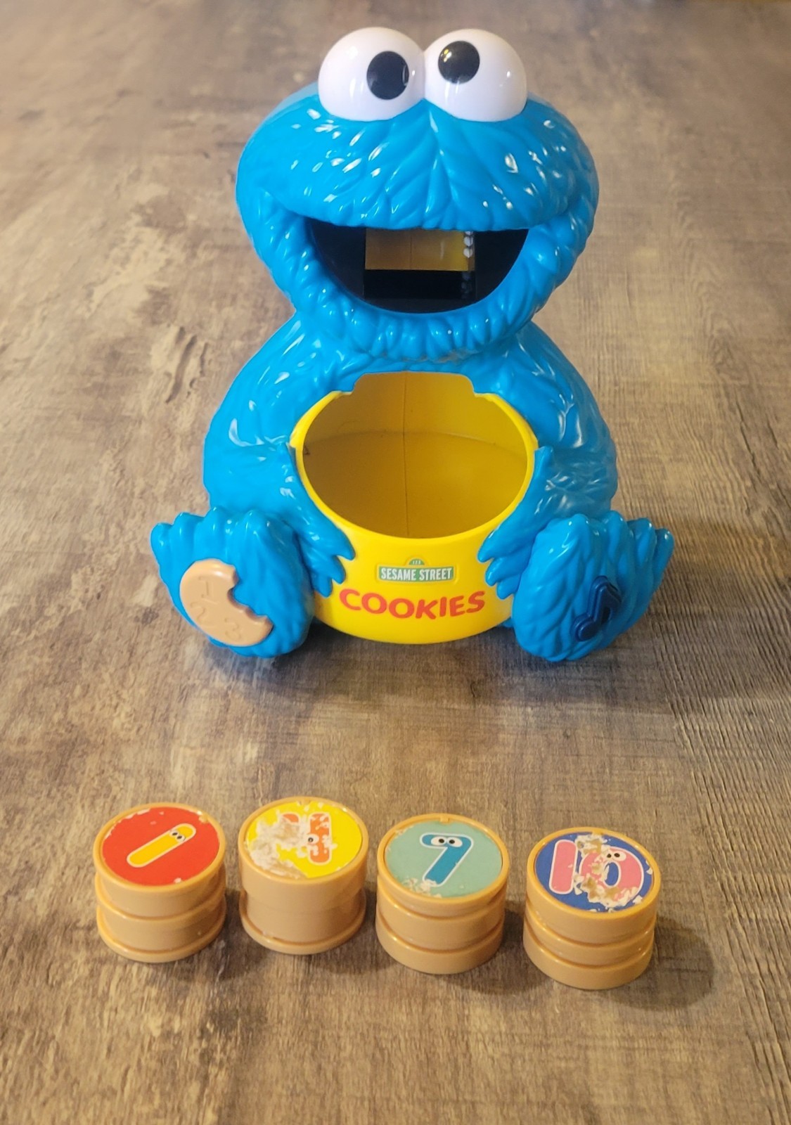 Sesame Street Cookie Monster Musical Toy Counting Cookies Learning Fun