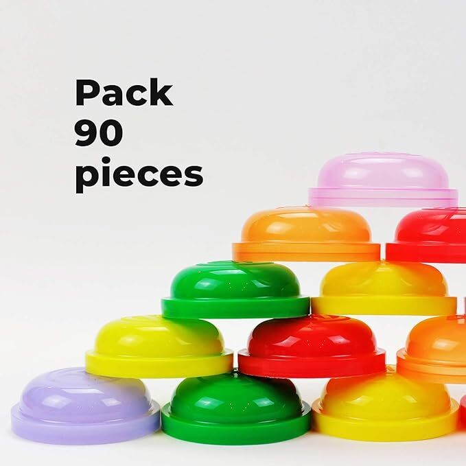Empty 2” Acorn Frosty Plastic Capsules Tiny Surprise Party Favor Prize Pinata