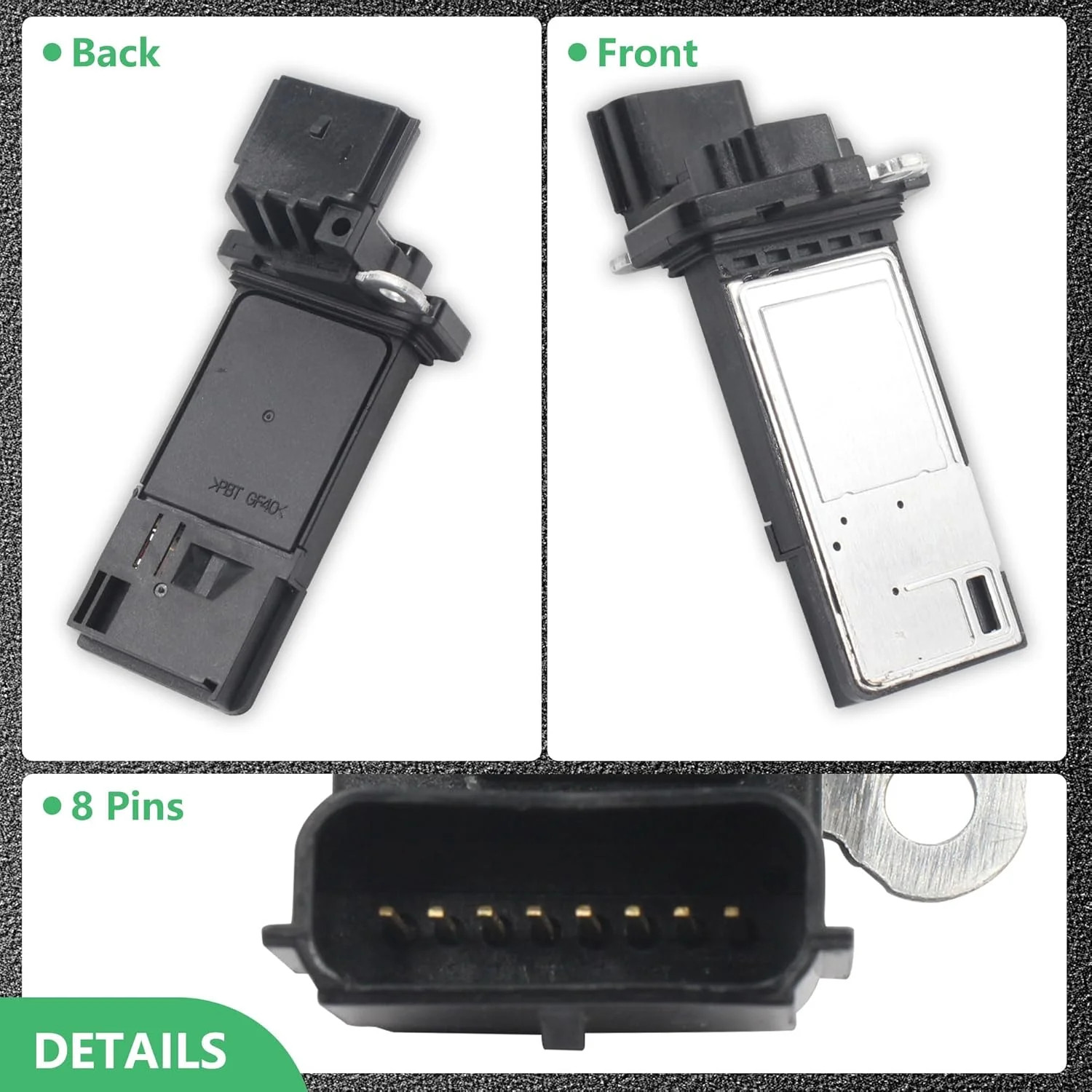 Mass Air Flow Sensor Maf Meter Compatible with Chevrolet Malibu 1.5L 2016-2020 &
