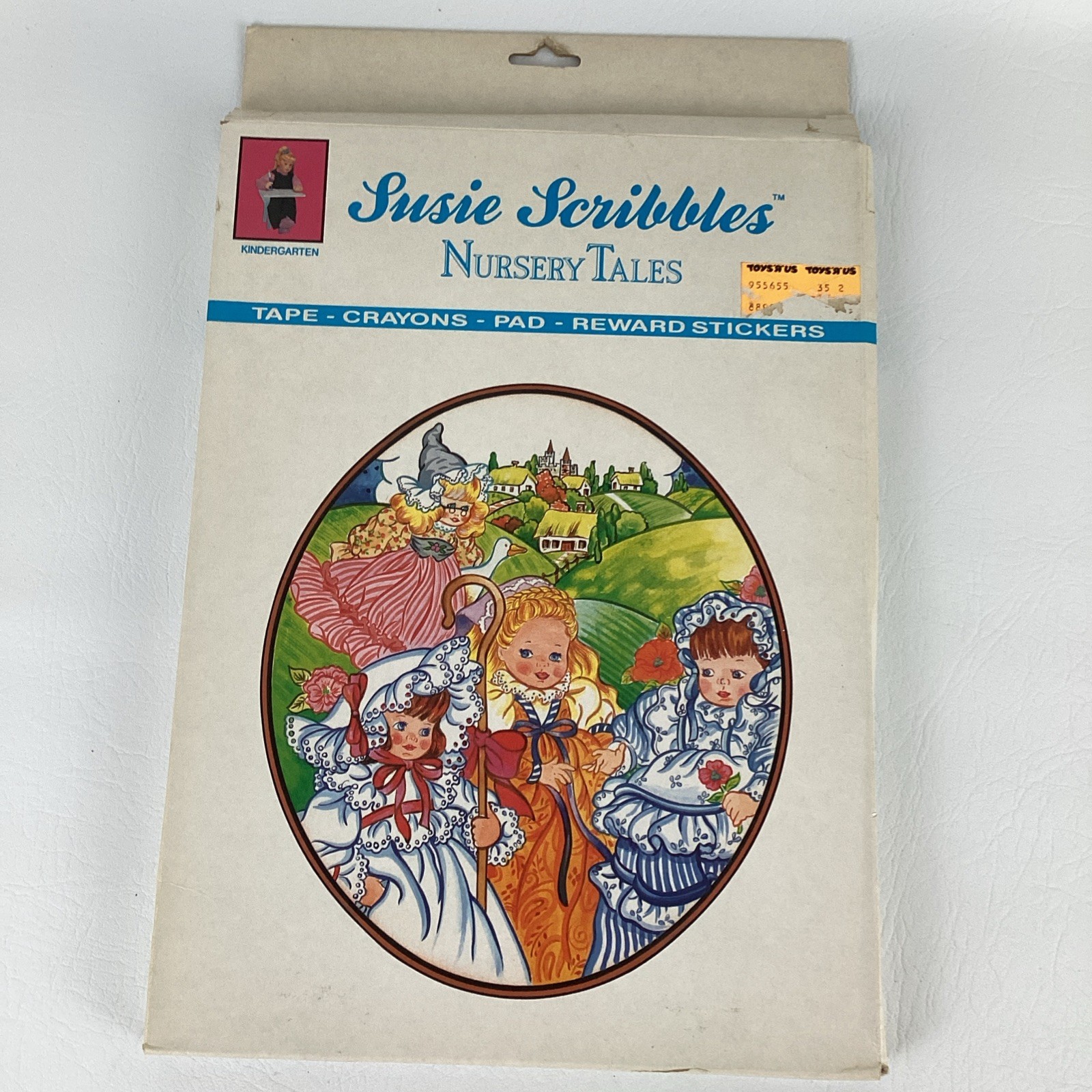 Susie Scribbles Kindergarten Home Learning Cassette Tape Spelling Nursery Tales