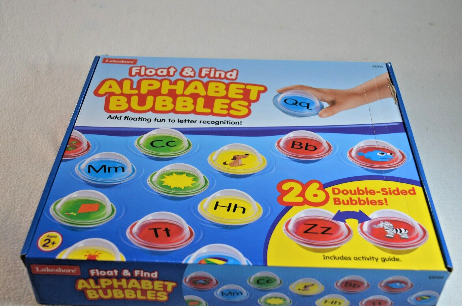 Float & Find Alphaber Bybbles Lakeshore Missing 2 Bubbles