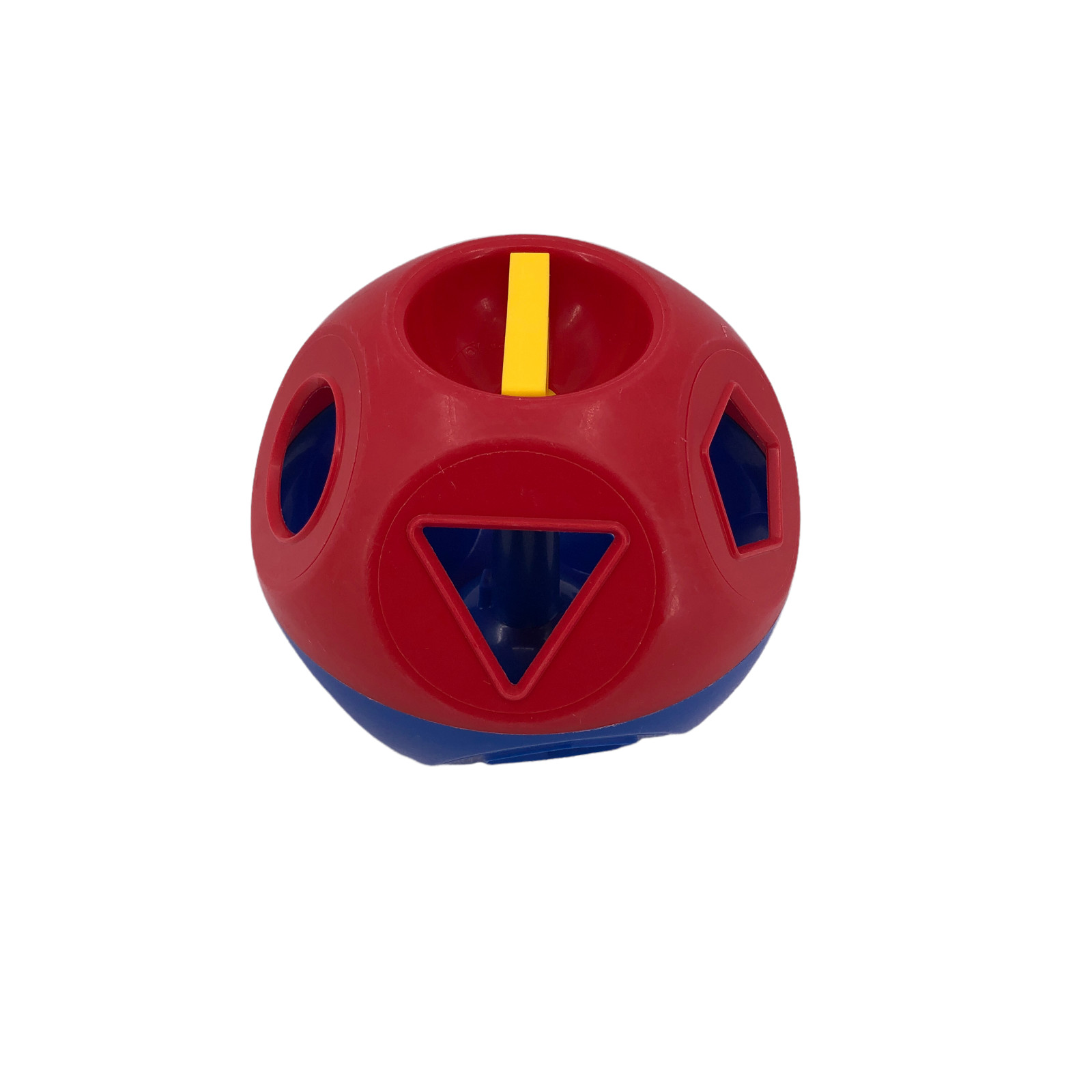 Vintage Tupperware Shape-O-Ball Only Red & Blue Learn Play