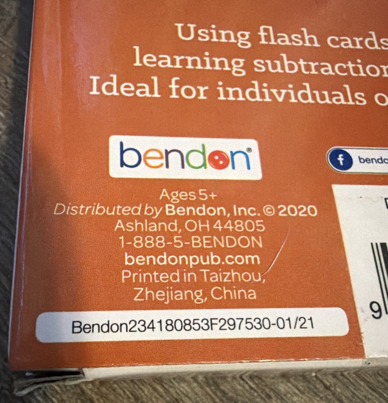36 Learning Flash Cards Target Brand Subtraction With Answer Reveal Case Complet