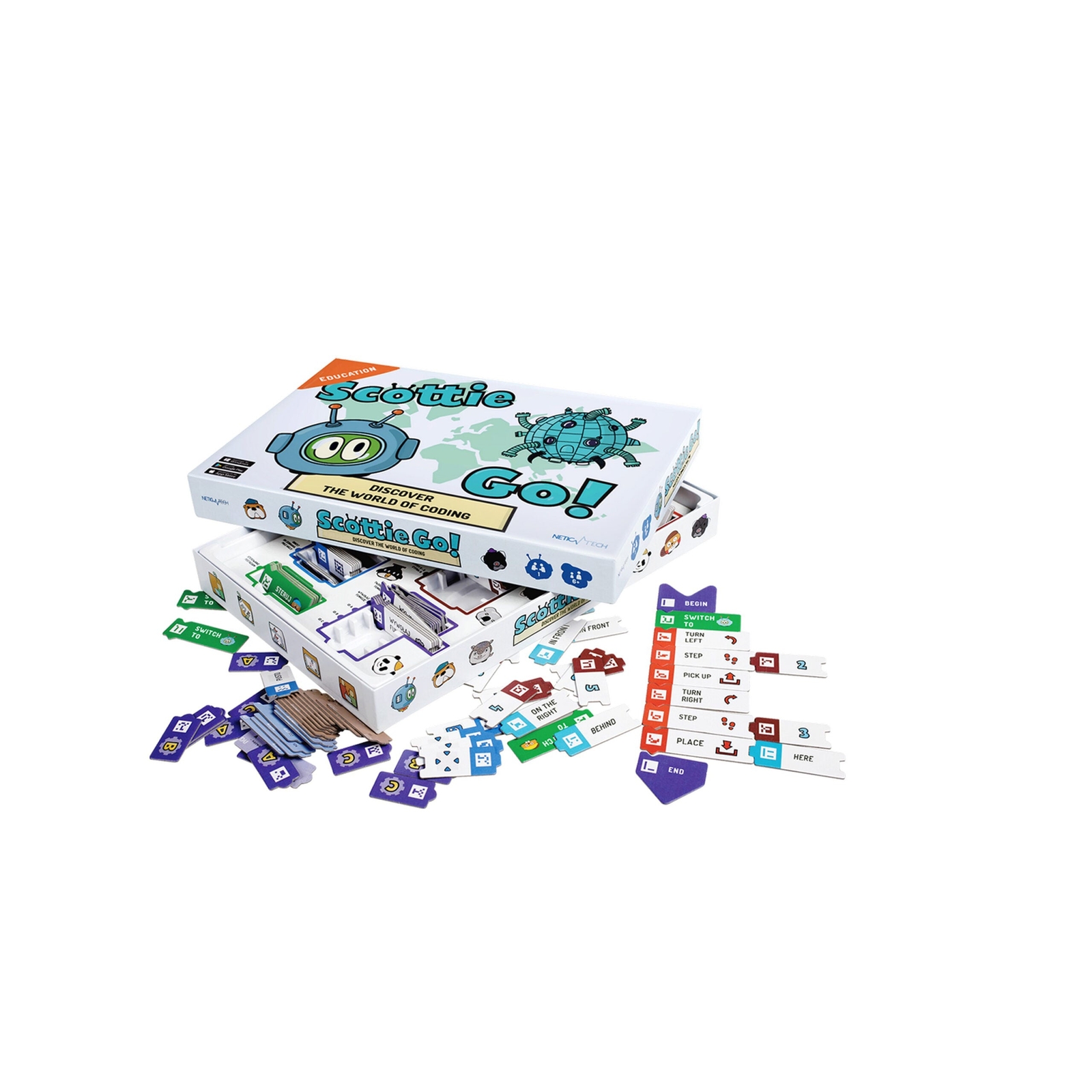 Elmo Scottie Go! EDU Student Learning Board Game