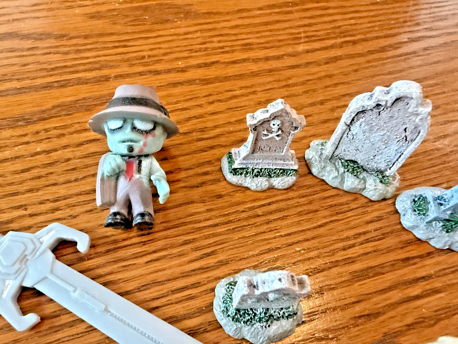 Play Therapy Sand Tray Miniature Lot – Death, Grief & Trauma Theme Coffins, Tomb