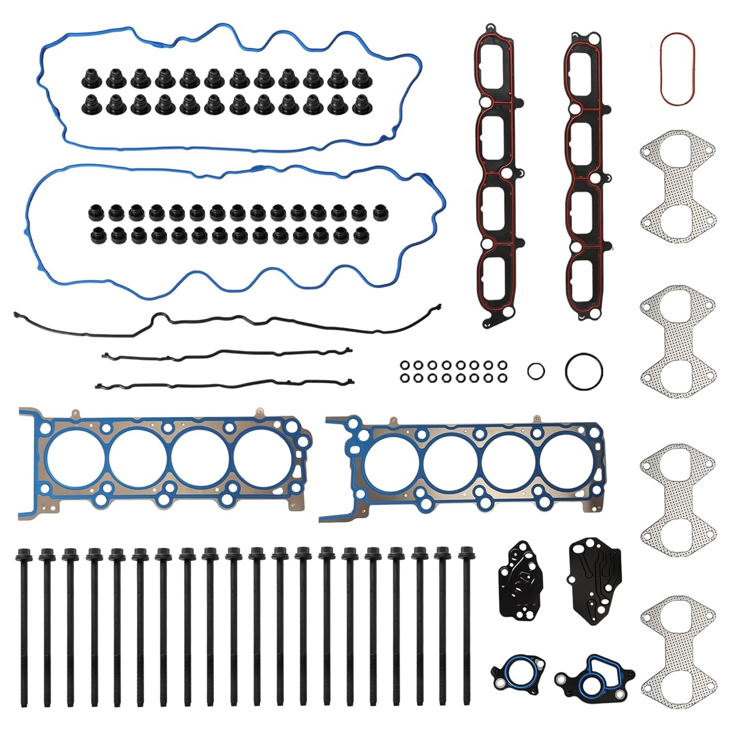 MLS Full Head Gasket with Head Bolt Set, for Ford F150 F250 F350 Expedition, for