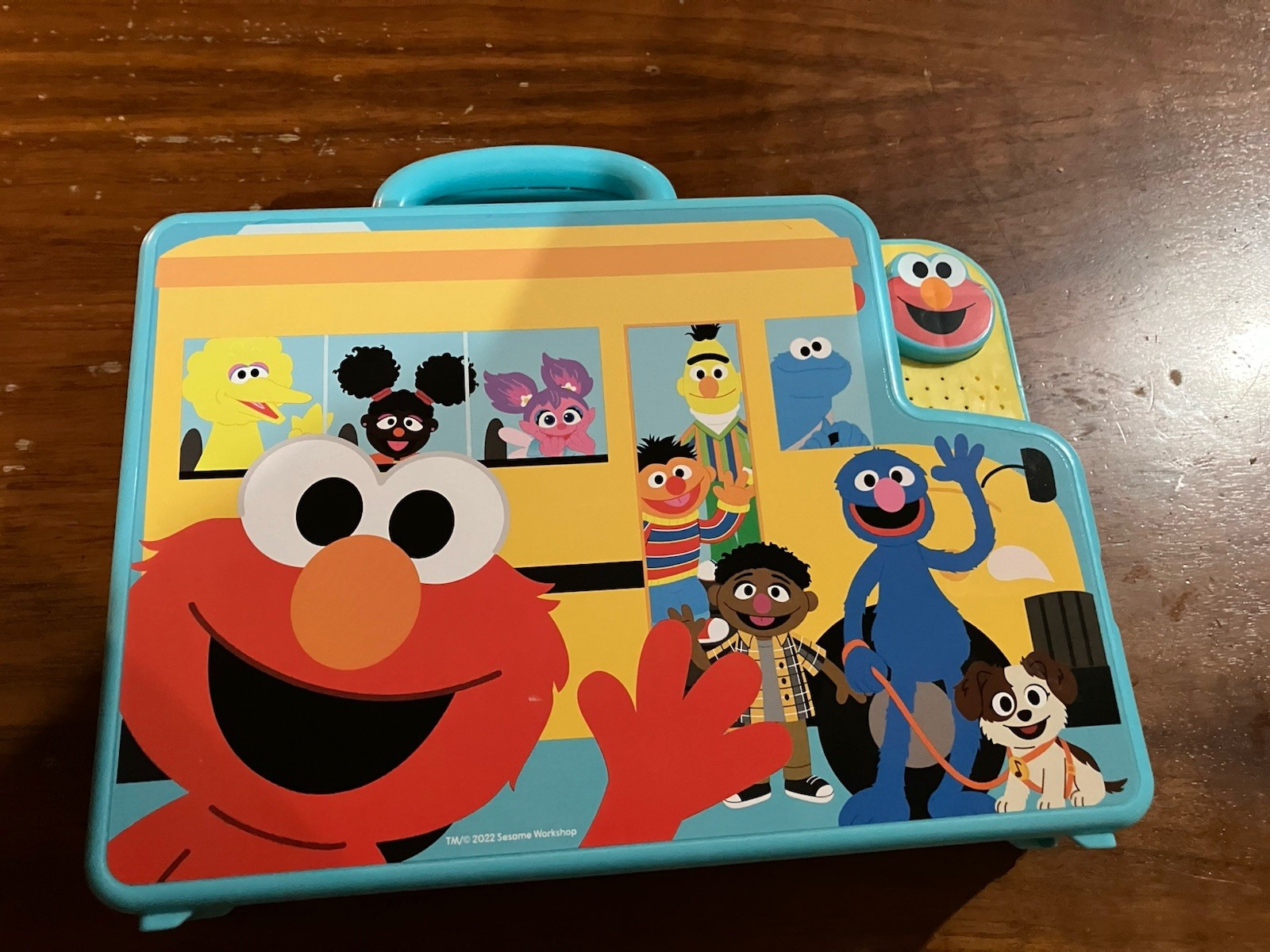 Sesame Street Elmo’s Learning Letters Bus Activity Borad